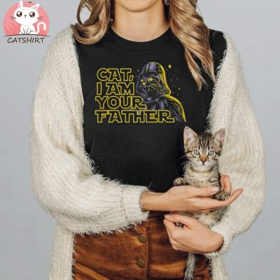 Cat I Am Your Father Star Wars Shirt0
