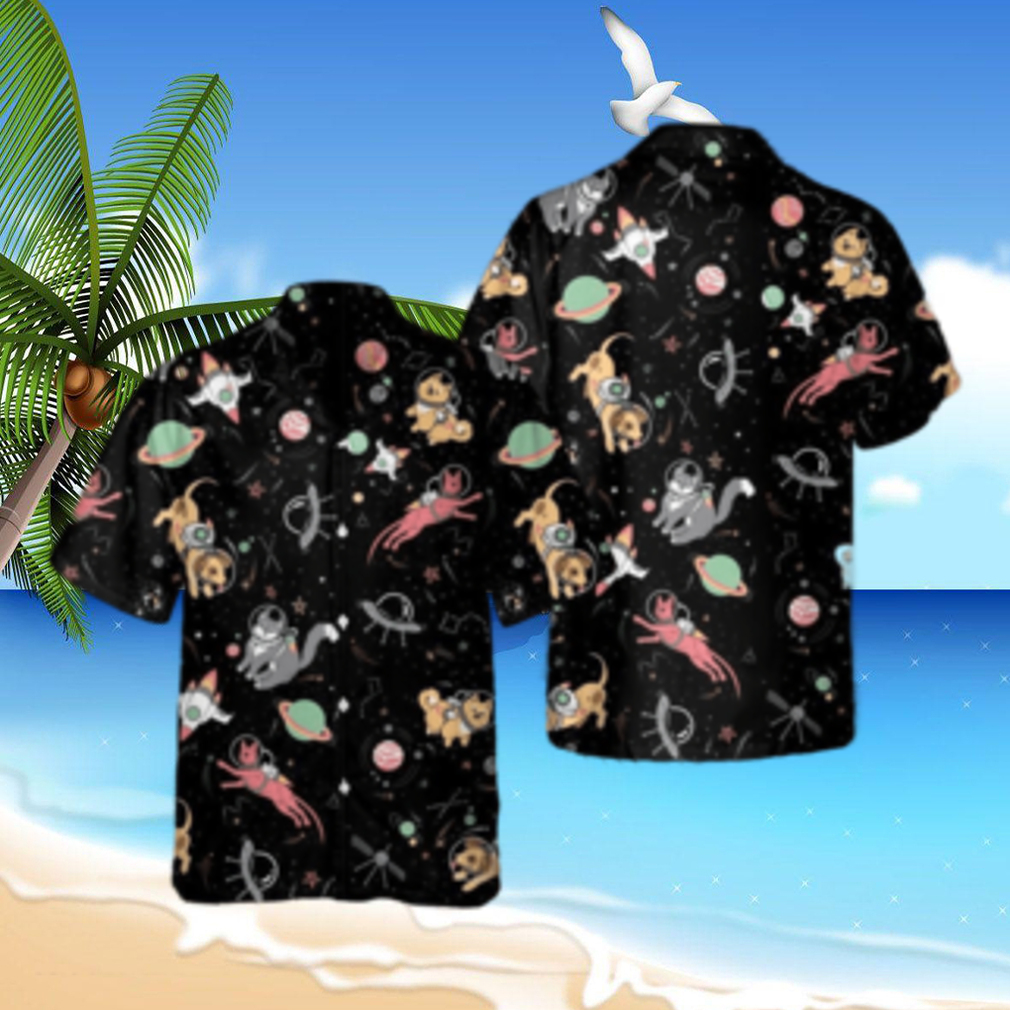Cat Vintage Summer Hawaii Beach Hawaiian Shirt