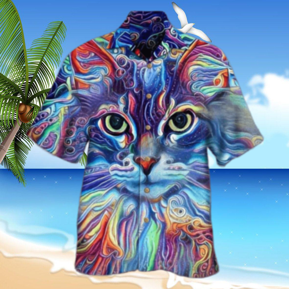 3D Cat Hawaiian Shirt
