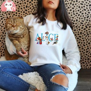 ALICE & FRIENDS IN WONDERLAND Women's Long Sleeve T Shirt