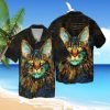 Beautiful Cat 3D Full Printed Hawaiian Shirt, Cat Hawaiian Shirts, Hawaiian Shirt