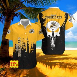 CFL Hamilton Tiger Cats Hawaiian Shirt