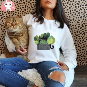 Cartoon Cat Fashion Aesthetic Animal Shirt