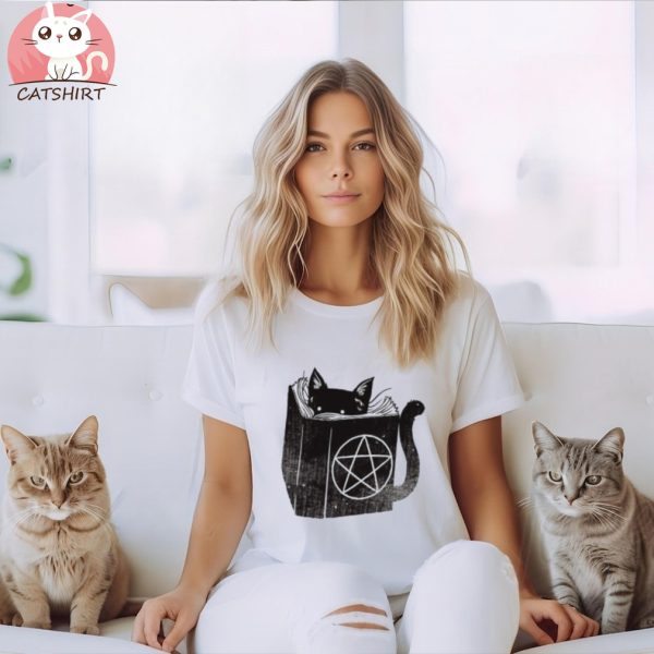 Cartoon Cat Fashion Shirt