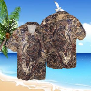 Cat 3D All Over Printed Hawaiian Shirts