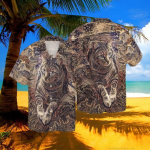 Cat 3D All Over Printed Hawaiian Shirts