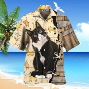 Cat Angels Without Wings Hawaiian Shirt