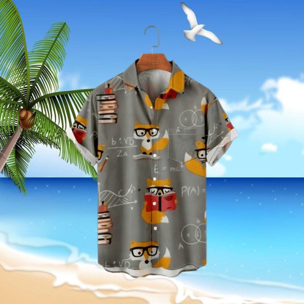 Cat Boy & Men Hawaii Shirt
