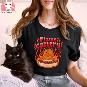 Cat Flame Cattery shirt