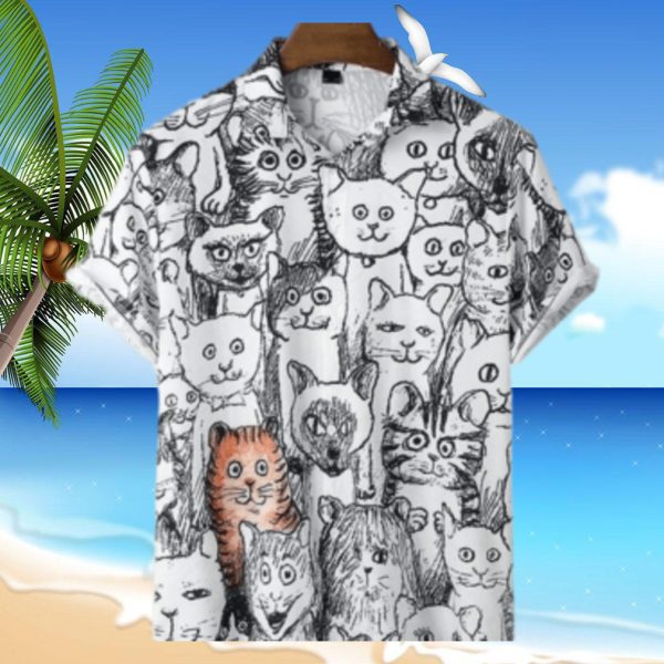 Cat Hawaiian Shirt