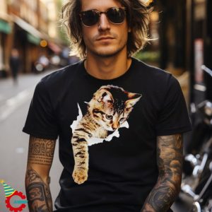 Cat Inside cute new design shirt