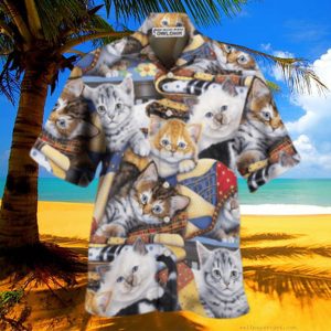 Cat Kitten Is So Cute Hawaiian Shirt