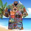 Cat Love Life In Bus Hawaiian Shirt