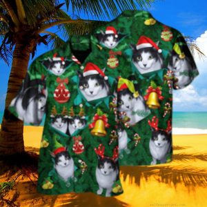 Cat Lovely Cat Christmas Hawaiian Shirt