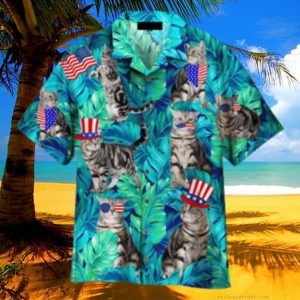 Cat Lover Hawaiian Shirt