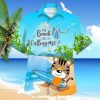 Cat The Beach Is Calling Me Hawaiian Shirt