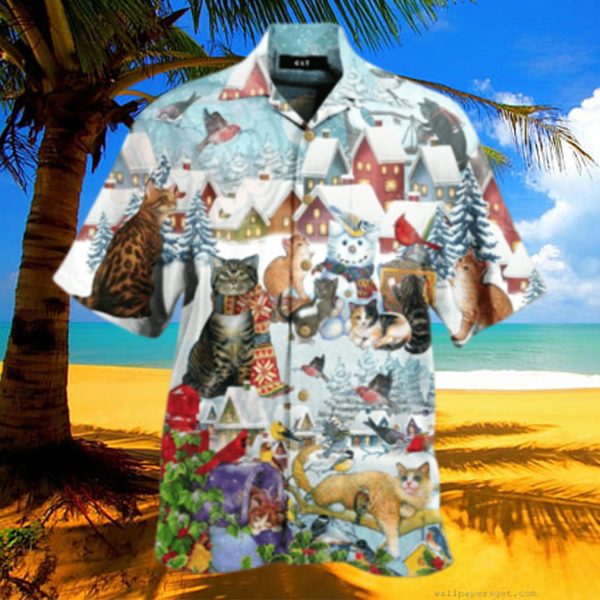 Cat Ukulele Hawaii Shirts