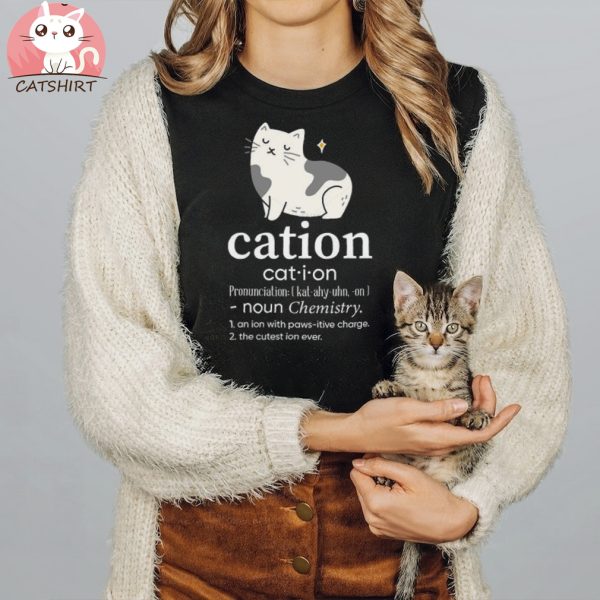 Cation Cat Lover Gift Funny Cat Shirt Cat T shirt