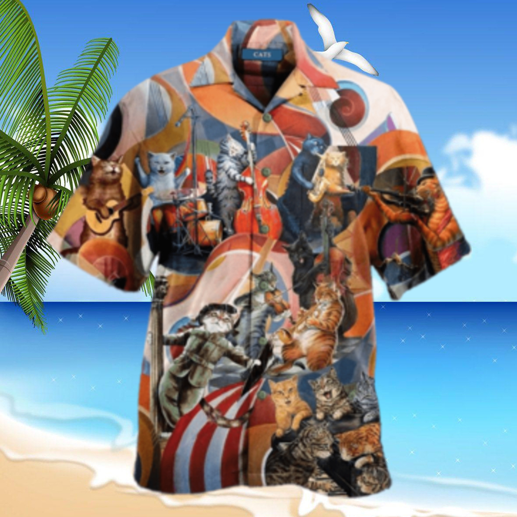 Cats Hawaiian Shirt Pre11569, Hawaiian shirt, beach shorts, One Piece Swimsuit, Polo shirt, funny hawaii shirts