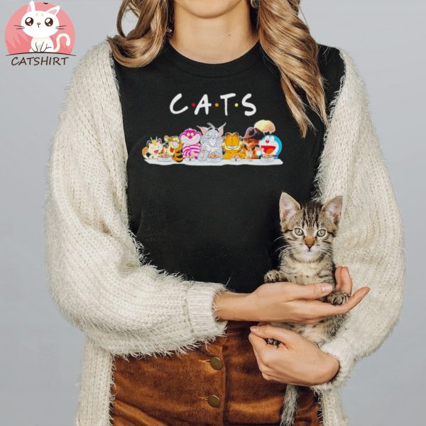 Cats all characters movie cartoon shirt