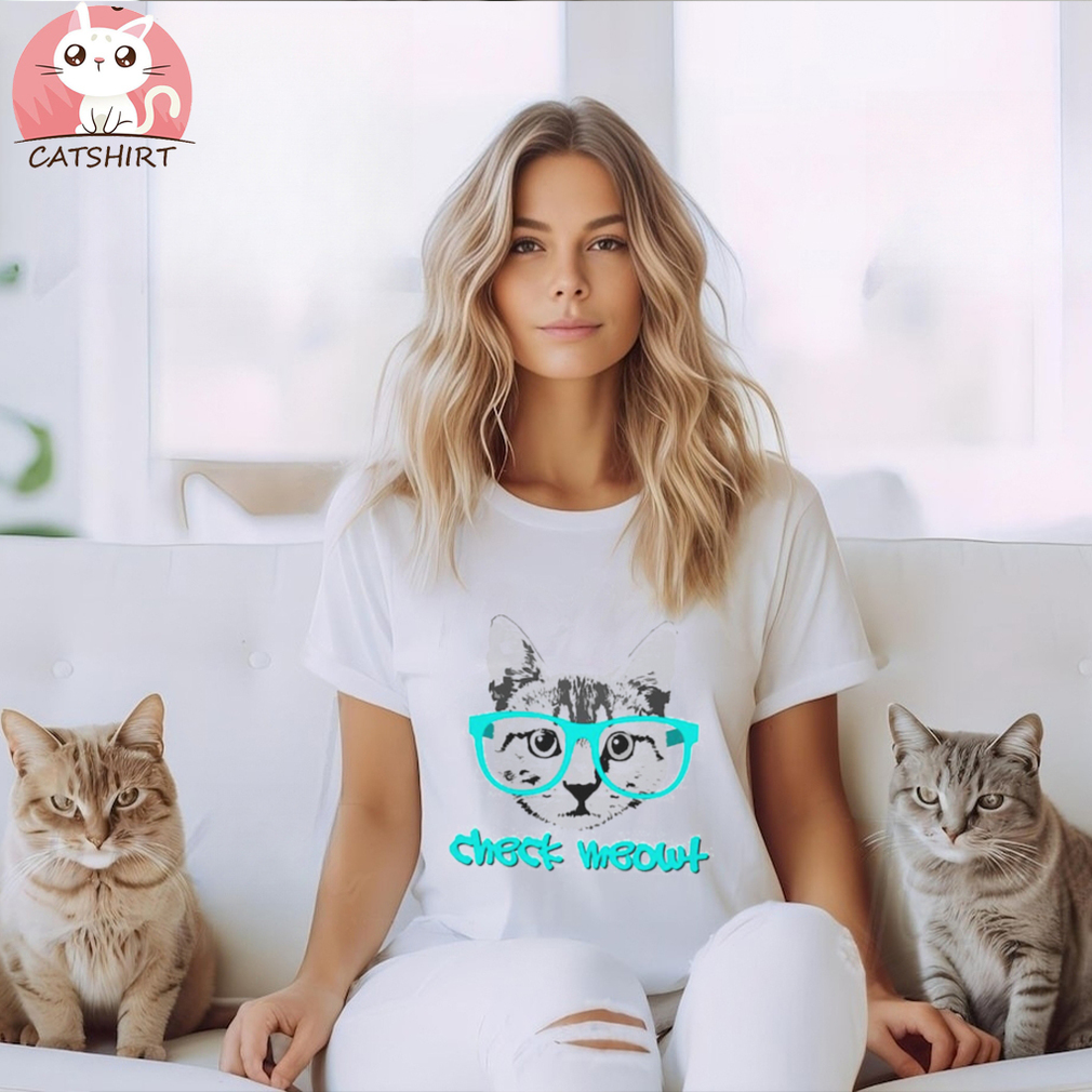 Check Meowt   Funny Saying Kids T Shirt