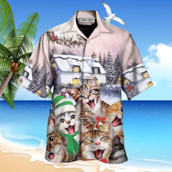 Christmas Cat I'm The Only One You Need Hawaiian Shirt