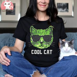 Cool Cat Shirt Cool Cat Mom Shirt Cat Shirts for Women Cat Mom Gifts for Women Cat Lover Shirts