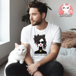 Crazy Cat Lady Shirt Black Cat Shirt