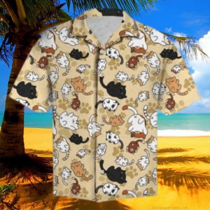 Cute Cat Hawaii Shirt