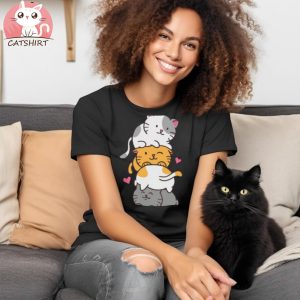 Cute Cat Lover Tee T Shirt