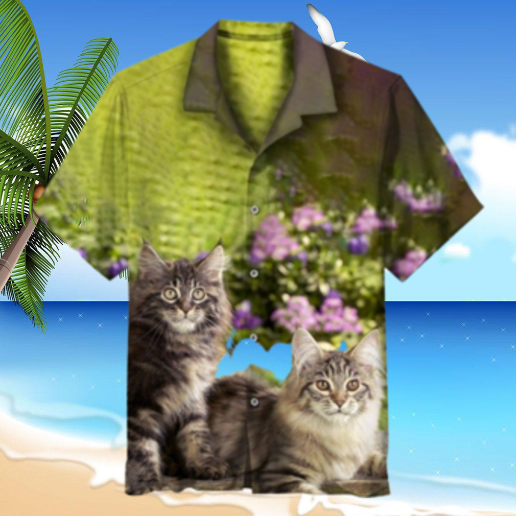 Cute Kitten Hawaiian shirt
