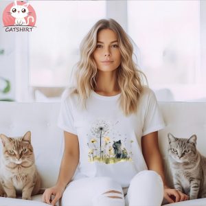 Dandelion Cat Shirt