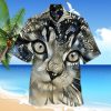 Diamond 3D Cat Hawaiian Shirt