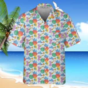 DnD Cat Rolling Dice Small Hawaiian Shirt