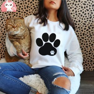 Double Paw Print Long Sleeve Infant T Shirt