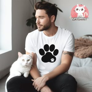 Double Paw Print Long Sleeve Infant T Shirt