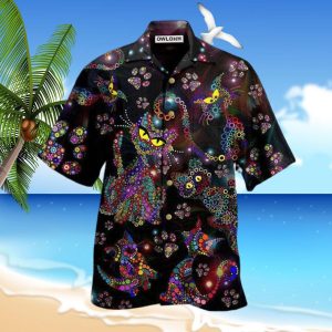 Cat Colorful Amazing Hawaiian Shirt