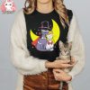 Funny cute dracula cat couple V neck T Shirt