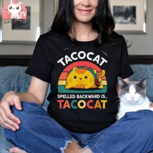 Funny taco cat shirt