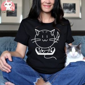 Gamer Cat Youth Tee Shirt