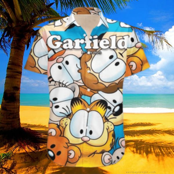Garfield Cat Hawaiian Shirt