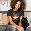 Happy Thanksgiving Cats Three Cute Cats Fall Pickup Lover T T shirt