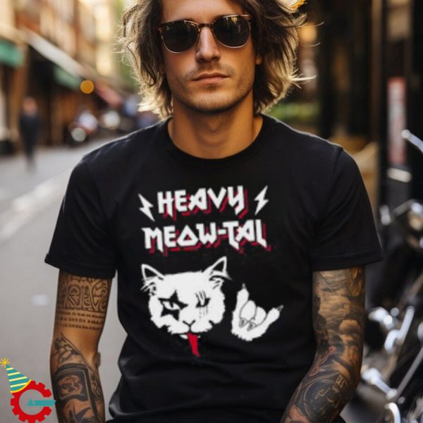 Heavy Meowtal Rock N Roll Music Celebration T Shirt