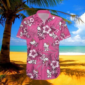 Hello Kitty Hawaiian Shirt