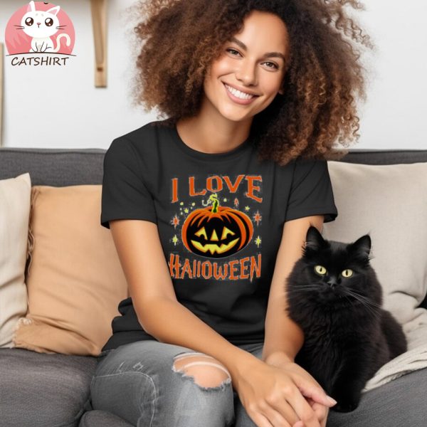 I Love Halloween shirt