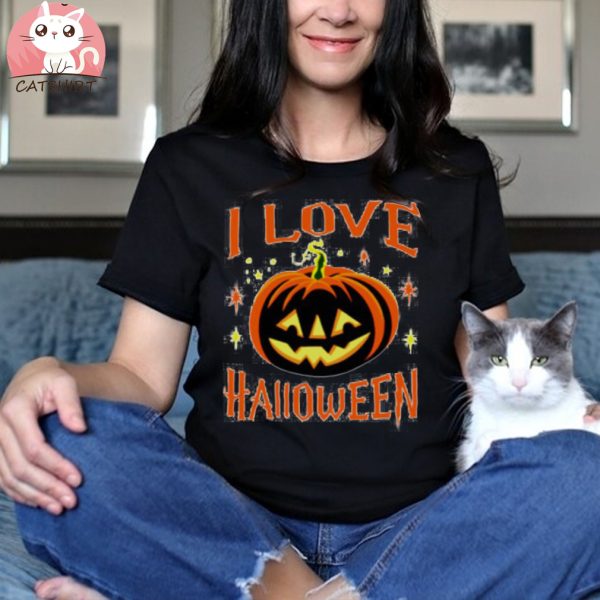 I Love Halloween shirt