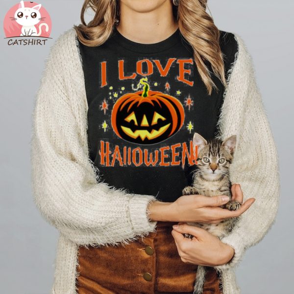 I Love Halloween shirt