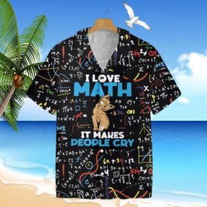 I Love Math Hawaii Shirt