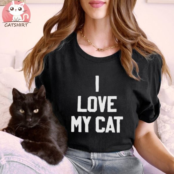 I Love My Cat Youth Tee Shirt