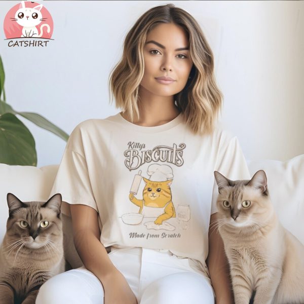 Kitty Biscuits T shirt Funny Cat Shirt
